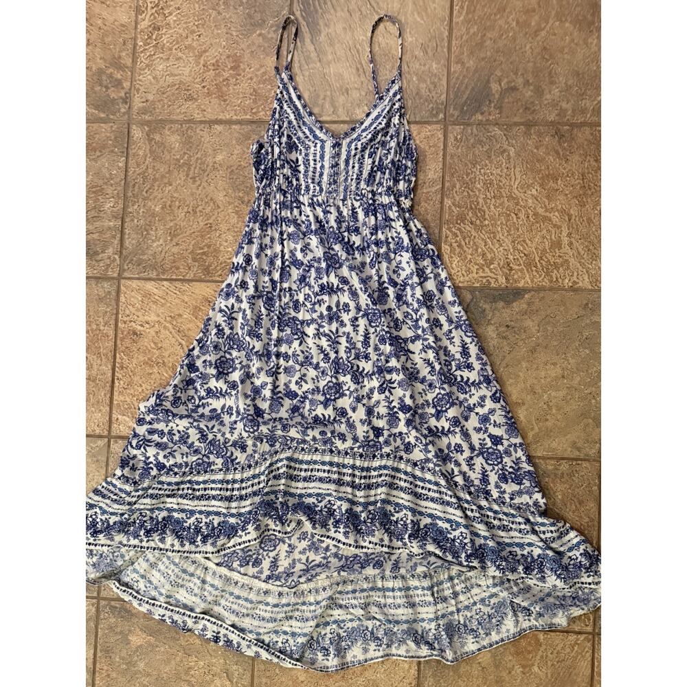 Angie 4pc Boho Dress Bundle Lot S/M Floral Maxi Mid Summer - Picture 2 of 12